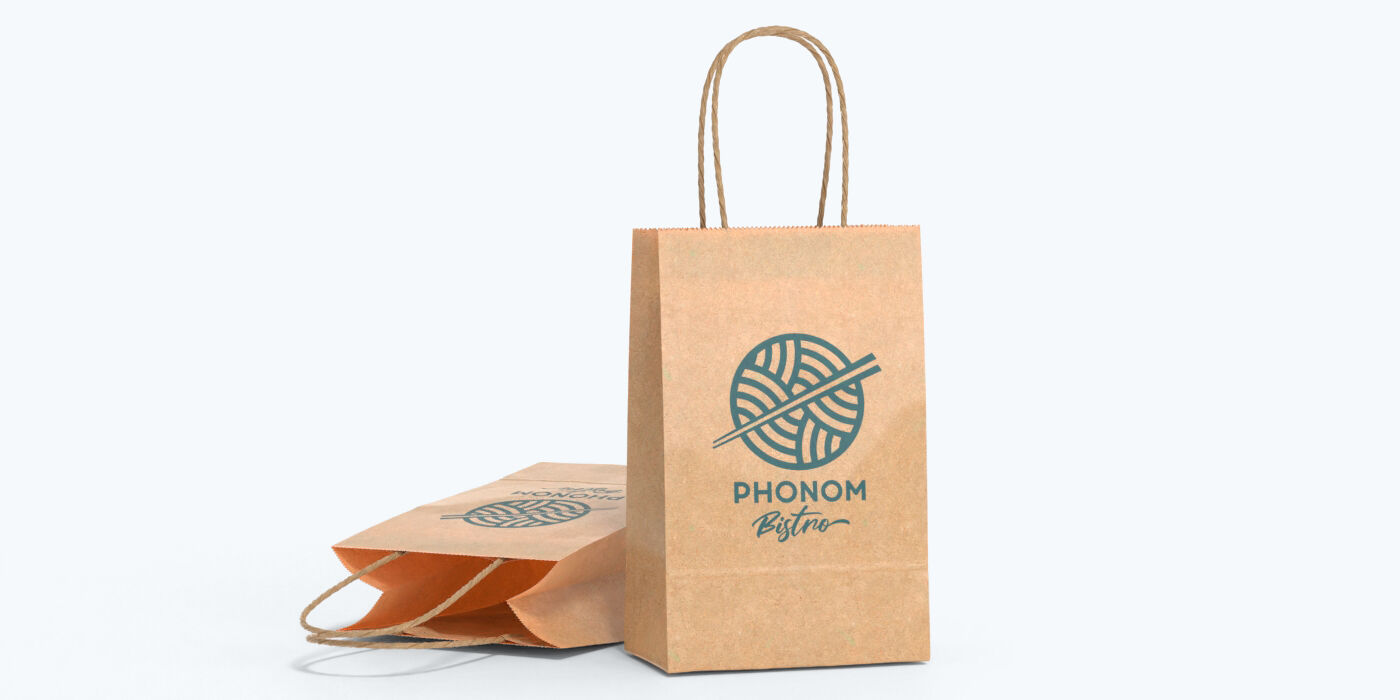 Recycled Kraft Paper Bags Custom Shopping Bags PrintRunner